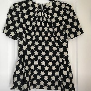 Kate Spade peplum top